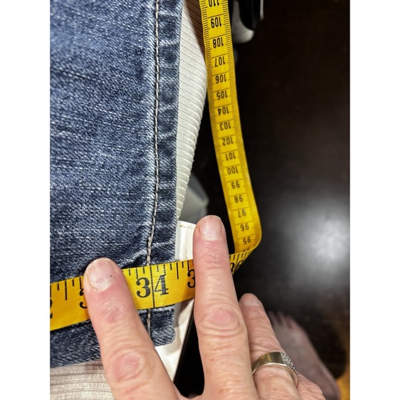 Ariat M2 Jeans 38X36 Medium Wash Relaxed Bootcut Cowboy Rodeo Whisker Denim Work - Picture 10 of 16